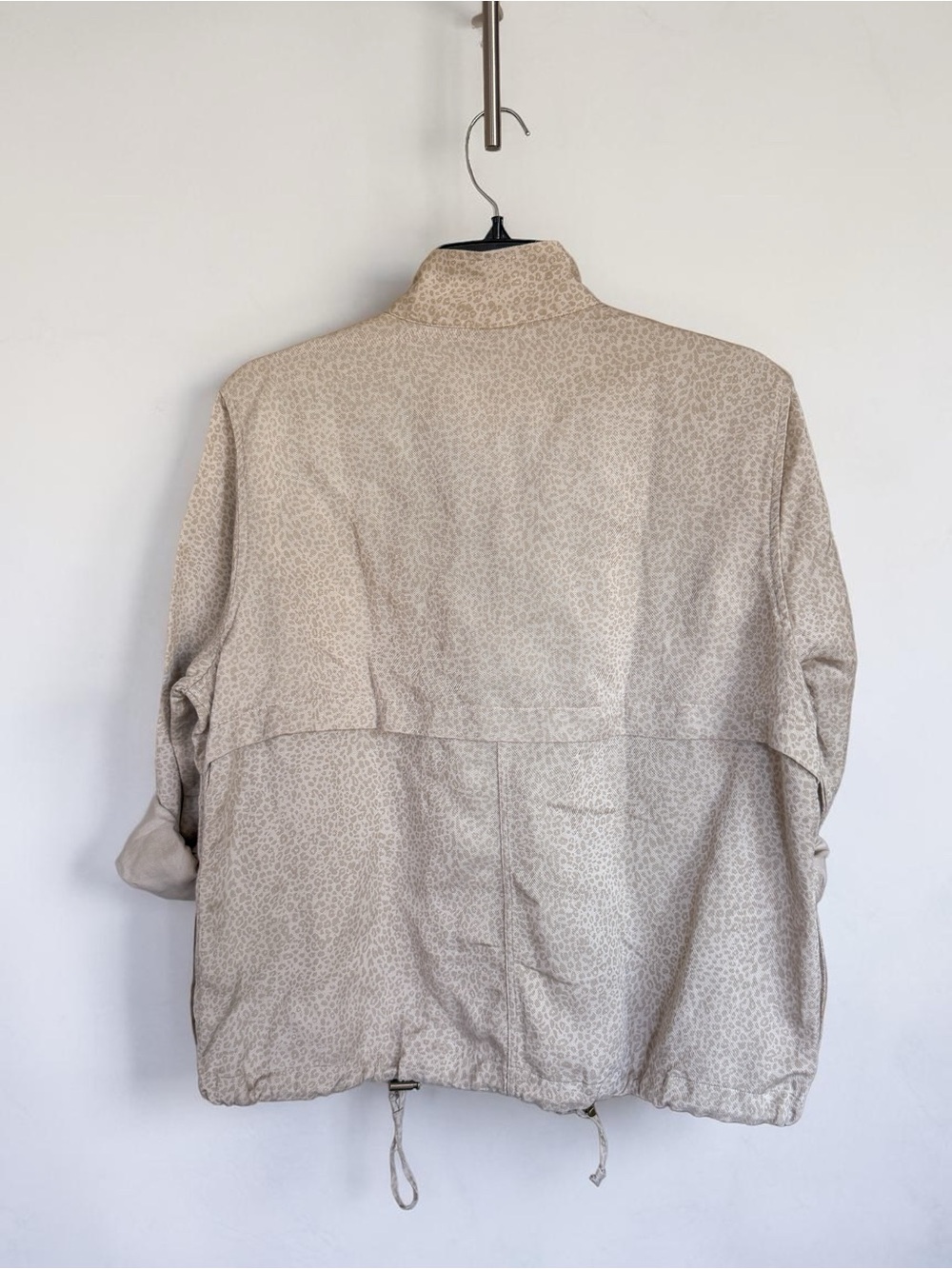 Rails Collins Jacket in White Mini Cheetah Linen Blend NWT – L - Picture 8 of 10